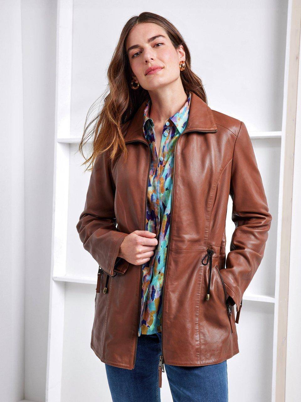 Emilia Lay Lederparka aus 100% Leder Sonderangebote