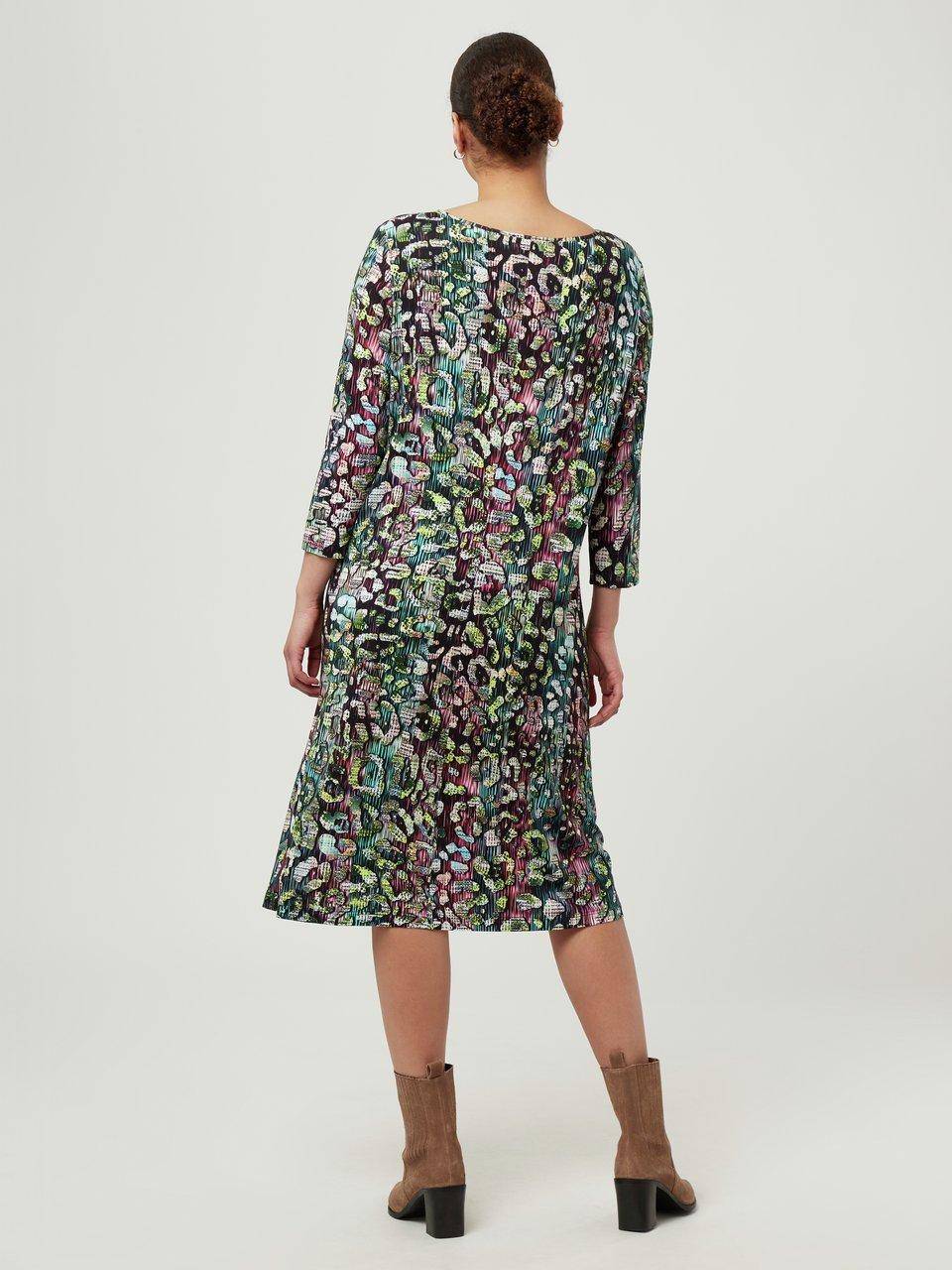 Anna Aura Jersey-Kleid mit Rundhals-Ausschnitt Letzte 2 Tage