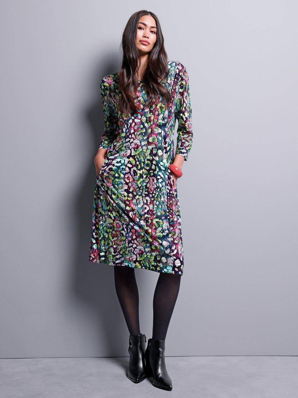 Anna Aura Jersey-Kleid mit Rundhals-Ausschnitt Letzte 2 Tage