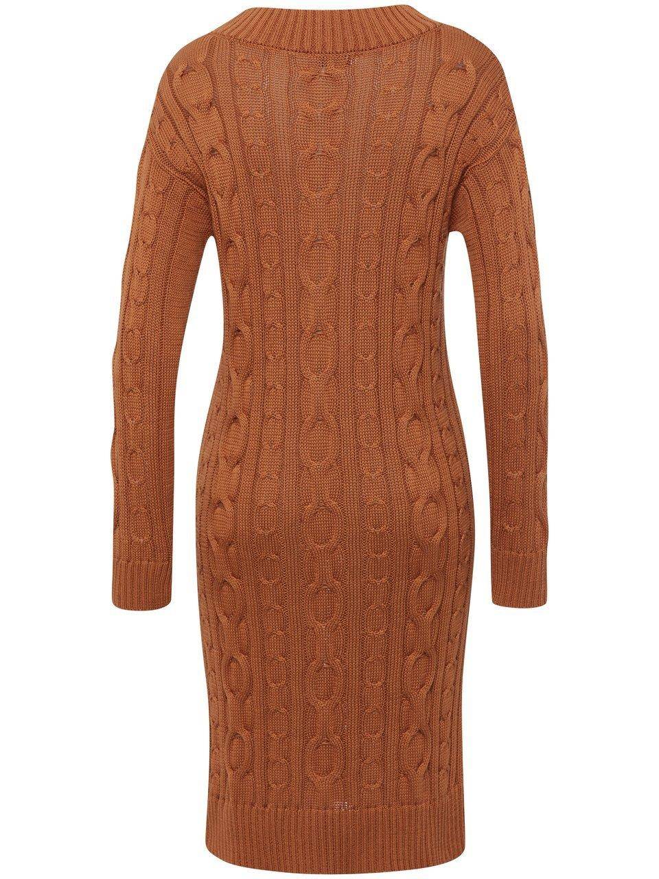 Peter Hahn Strickkleid mit Rundhals-Ausschnitt Bis zu 60% Rabatt