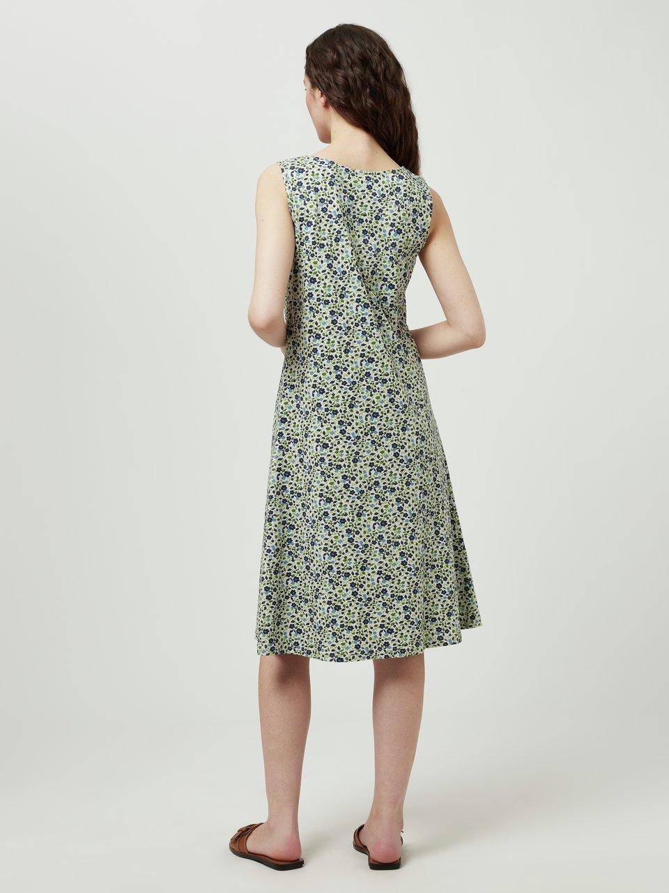 Green Cotton Ärmelloses Jerseykleid Julia Begrenztes Angebot