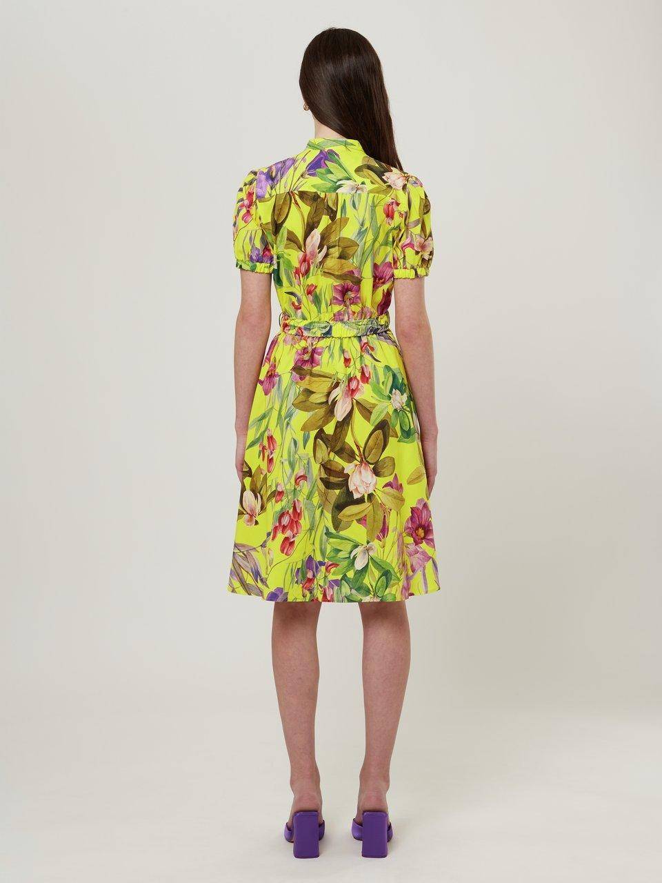 Marcel Ostertag Kleid mit 1/2-Arm Online Shopping