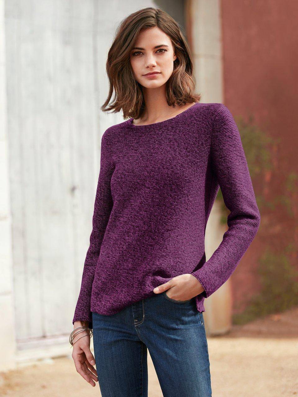 Peter Hahn Rundhals-Pullover Limitierter Zeitrabatt