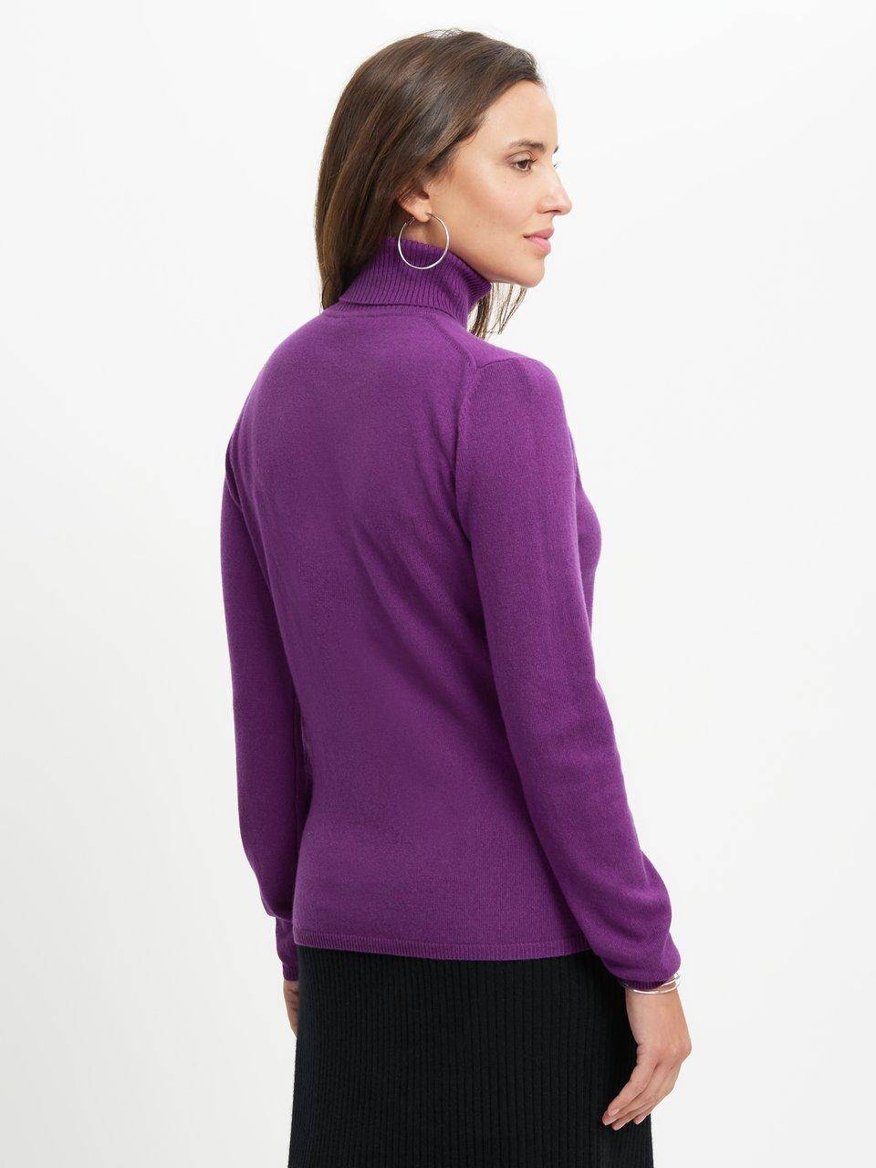 include Rollkragen-Pullover aus Schurwolle und Kaschmir Große Rabatte