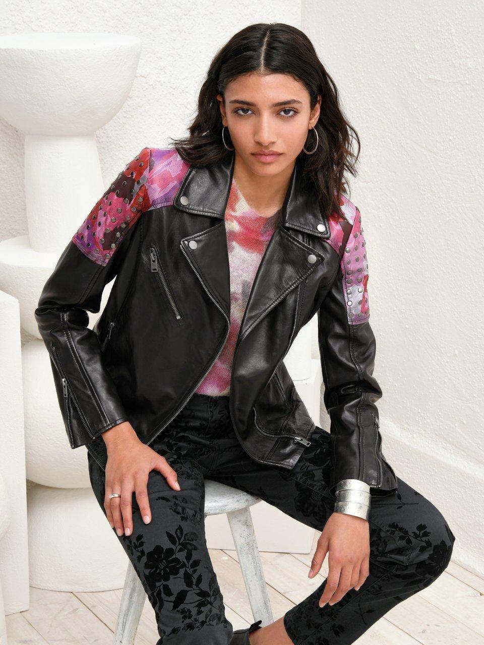 TALBOT RUNHOF X PETER HAHN Lederjacke Black Friday Preise