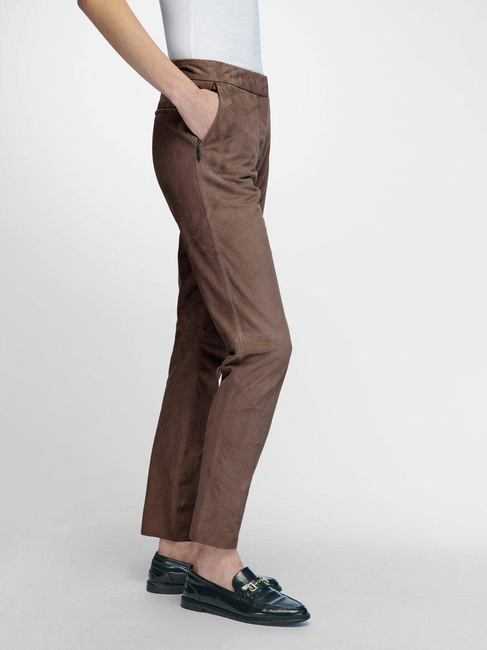 Fadenmeister Berlin Knöchellange Lederhose Online