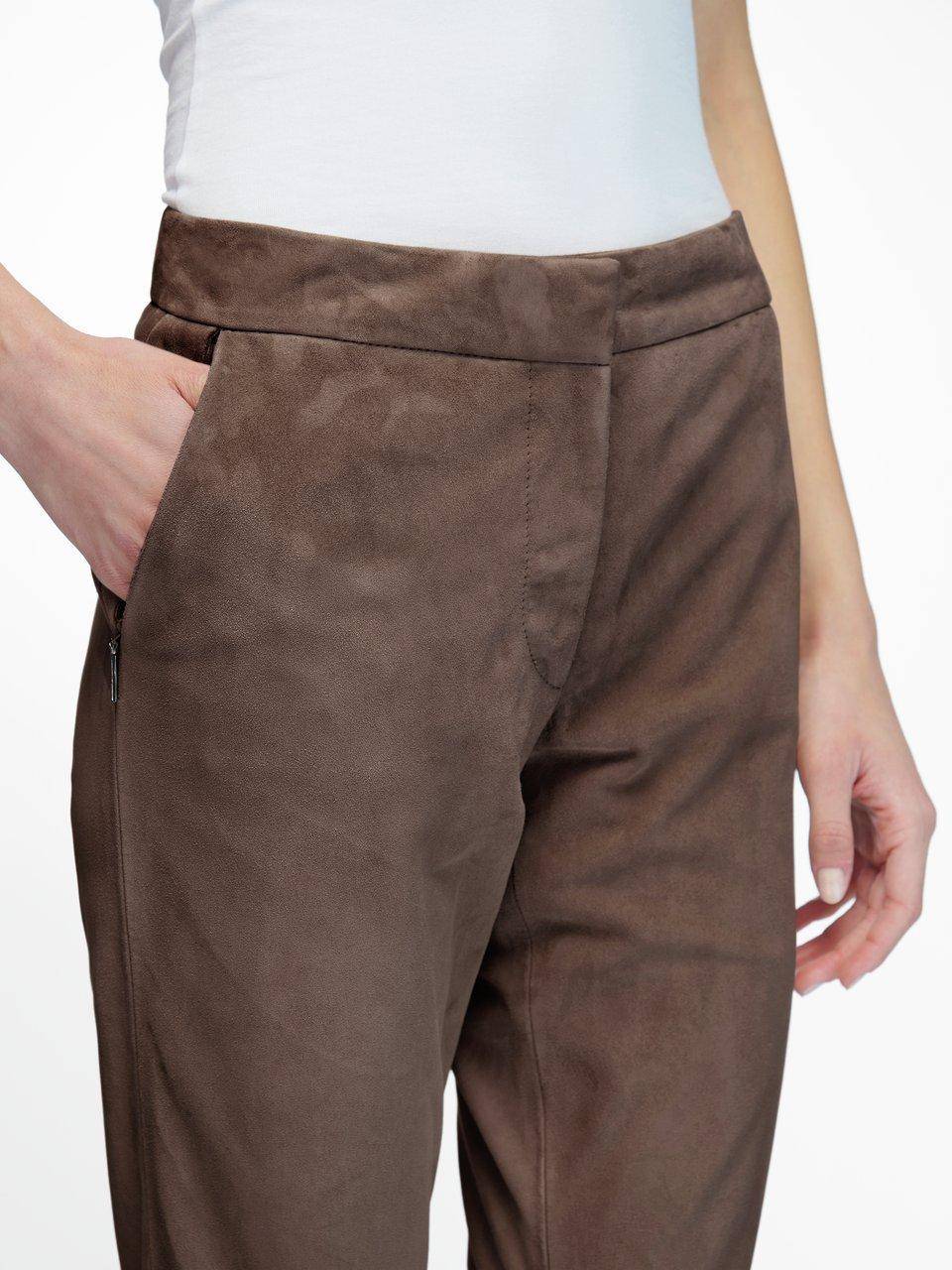 Fadenmeister Berlin Knöchellange Lederhose Online