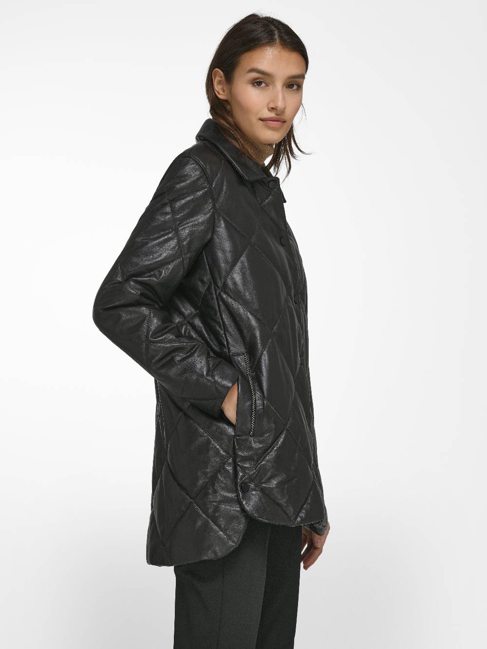 TALBOT RUNHOF X PETER HAHN Stepp-Lederjacke Blitzverkäufe