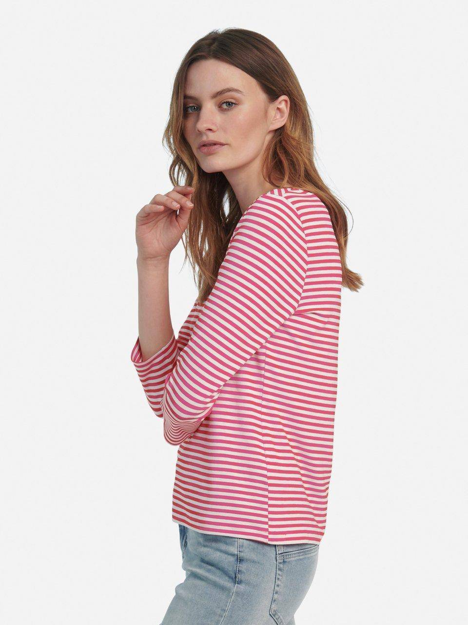 Peter Hahn Rundhals-Shirt mit 3/4-Arm Letzter Tag