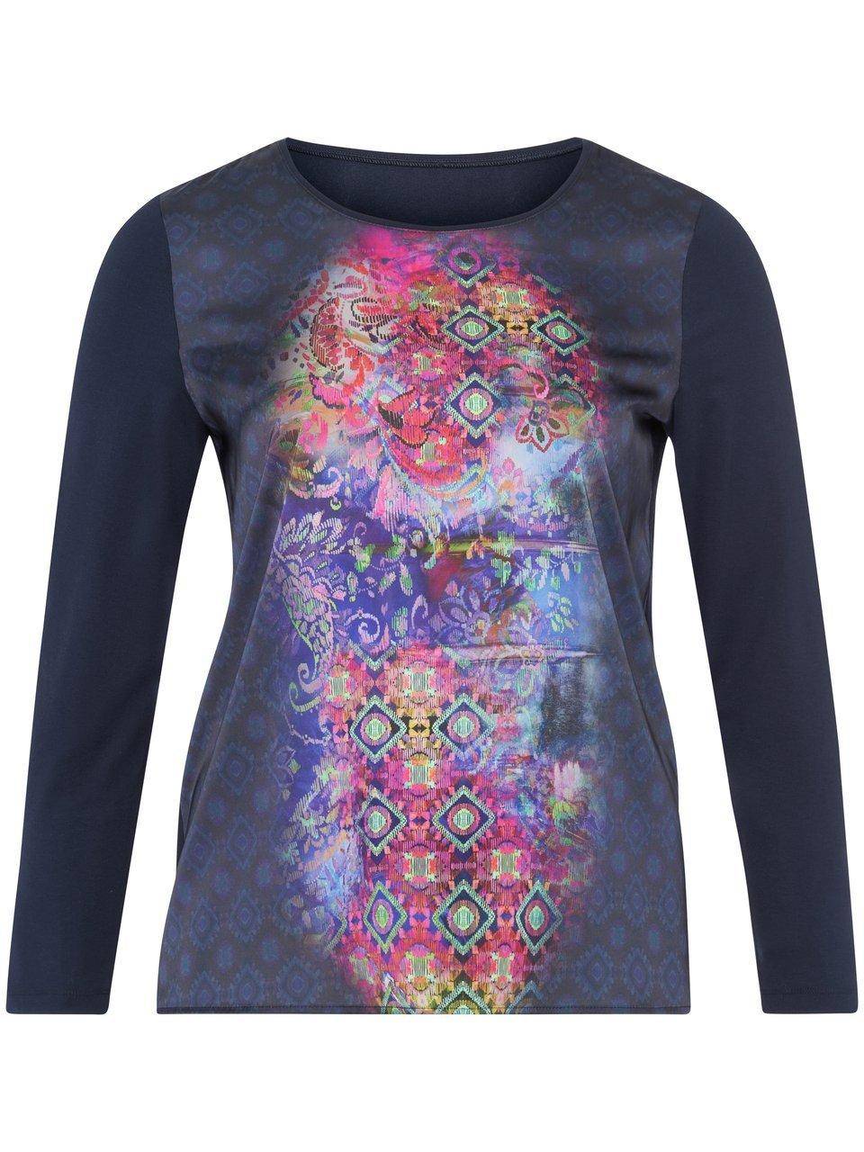 Emilia Lay Blusen-Shirt mit Rundhals-Ausschnitt Im Verkauf