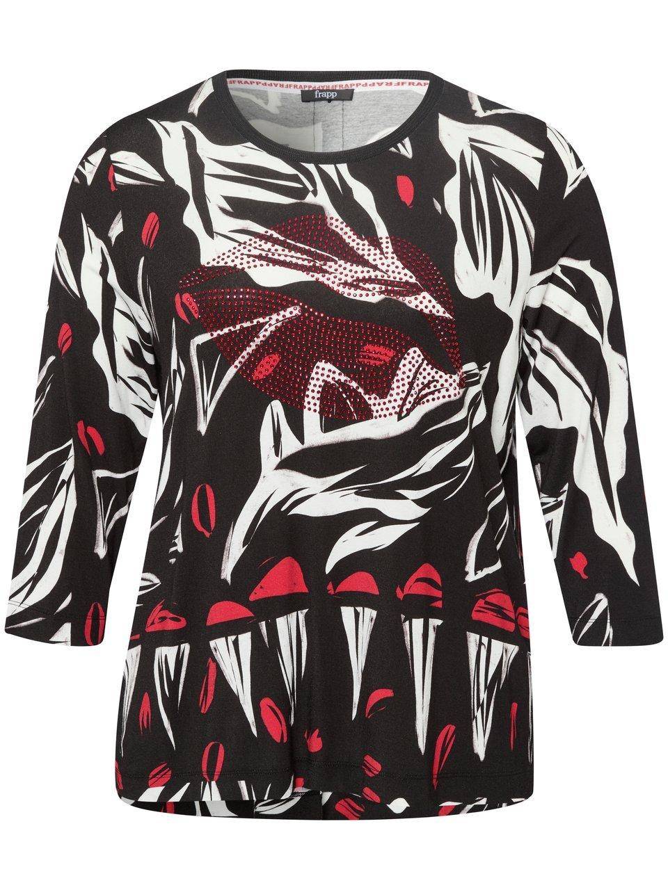 frapp Rundhals-Shirt mit 3/4-Arm 50% Rabatt für begrenzte Zeit