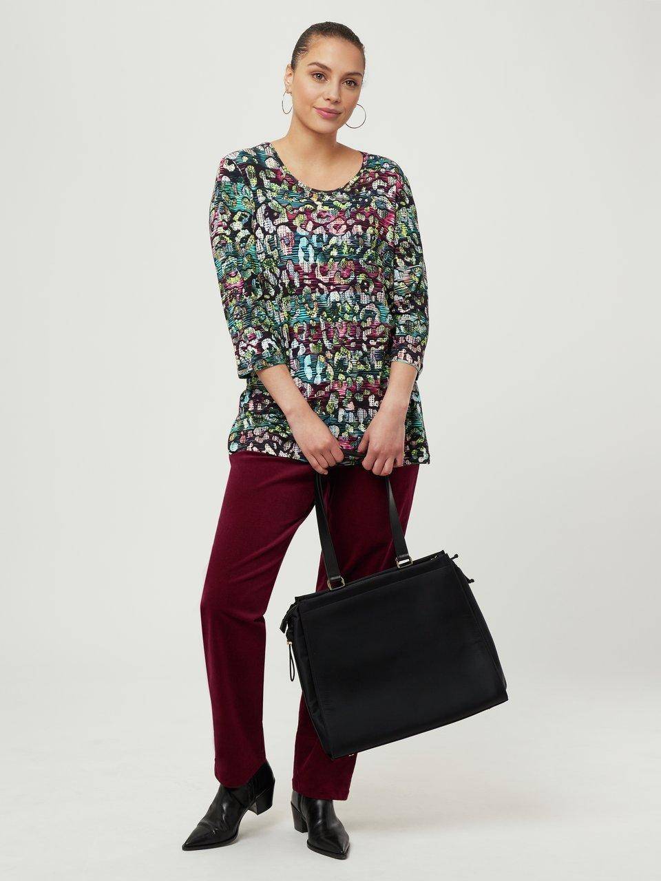 Anna Aura Rundhals-Shirt mit 3/4-Arm Verkauf
