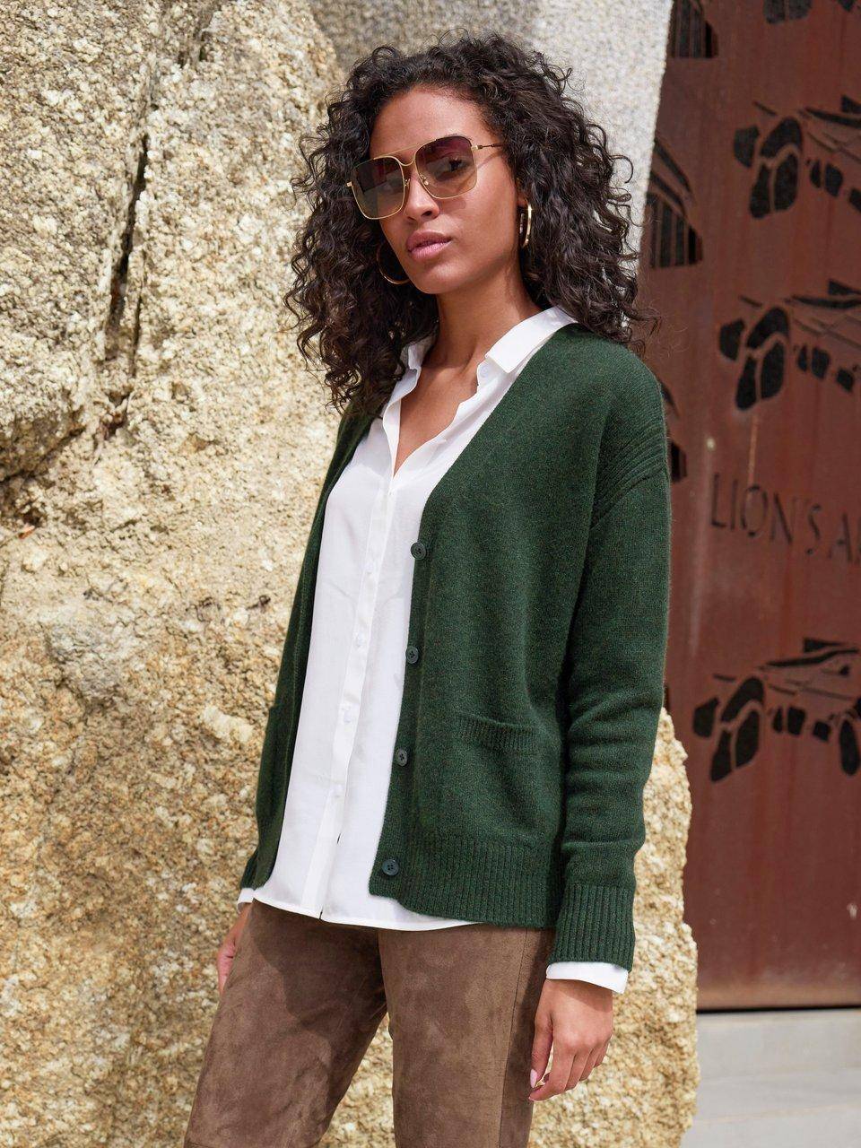 include Strickjacke mit V-Ausschnitt Neuheiten