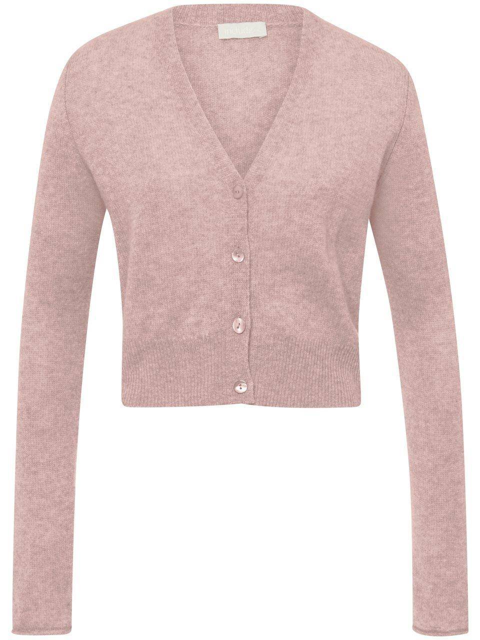 include Strickjacke mit V-Ausschnitt JETZT KAUFEN
