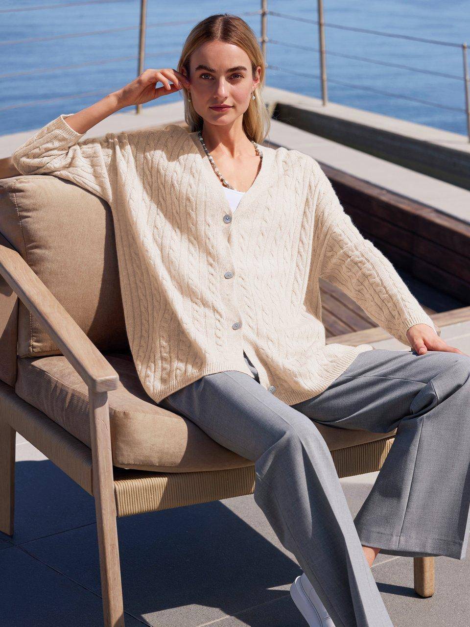 include Long-Strickjacke Neueste Stile