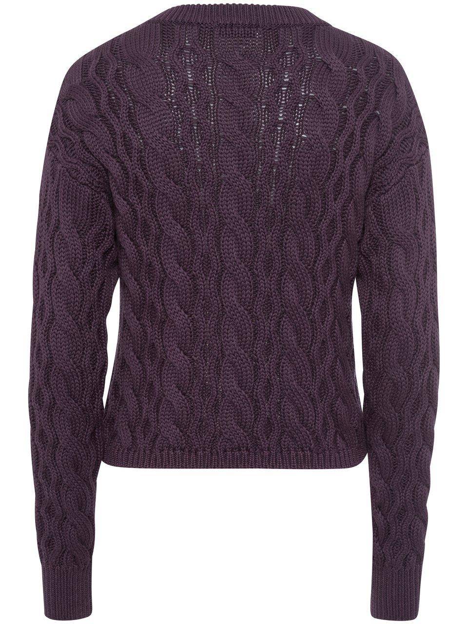 Peter Hahn Strickjacke mit Rundhals-Ausschnitt Letzter Tag