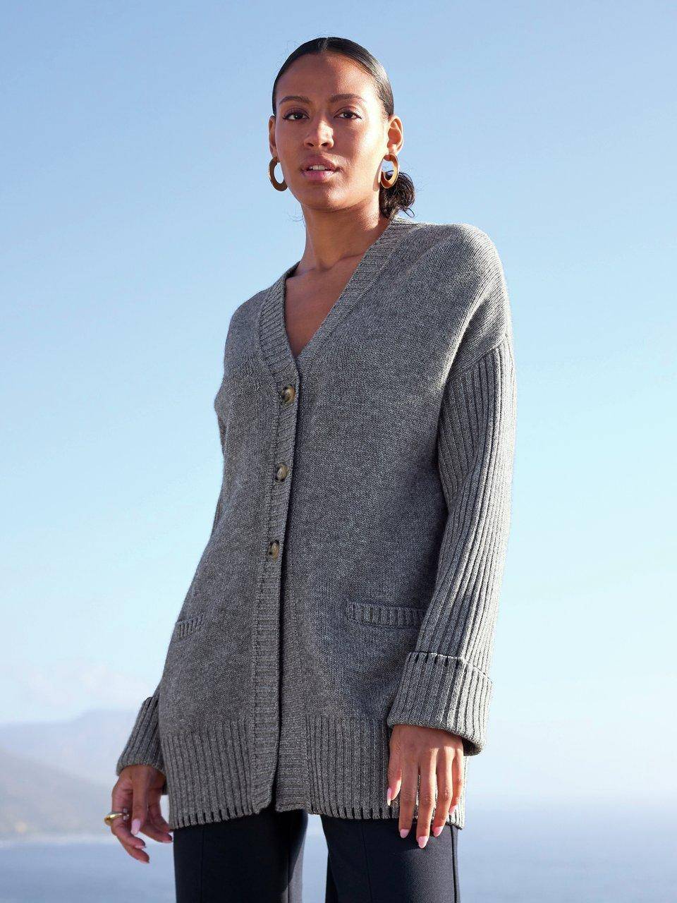 include Long-Strickjacke Vierteljährliche Förderung