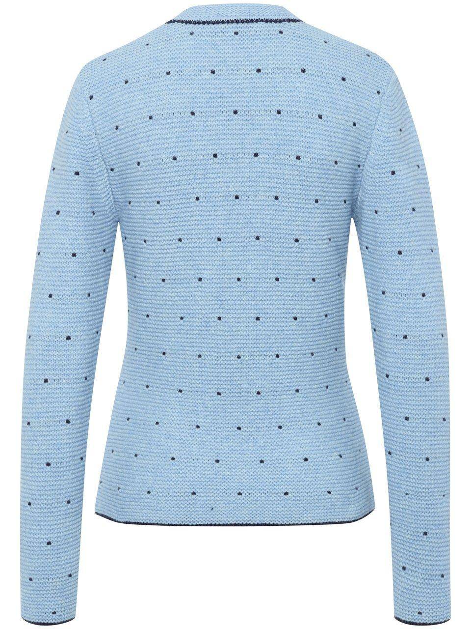 Peter Hahn Strickjacke mit Rundhals-Ausschnitt Clearance-Verkauf