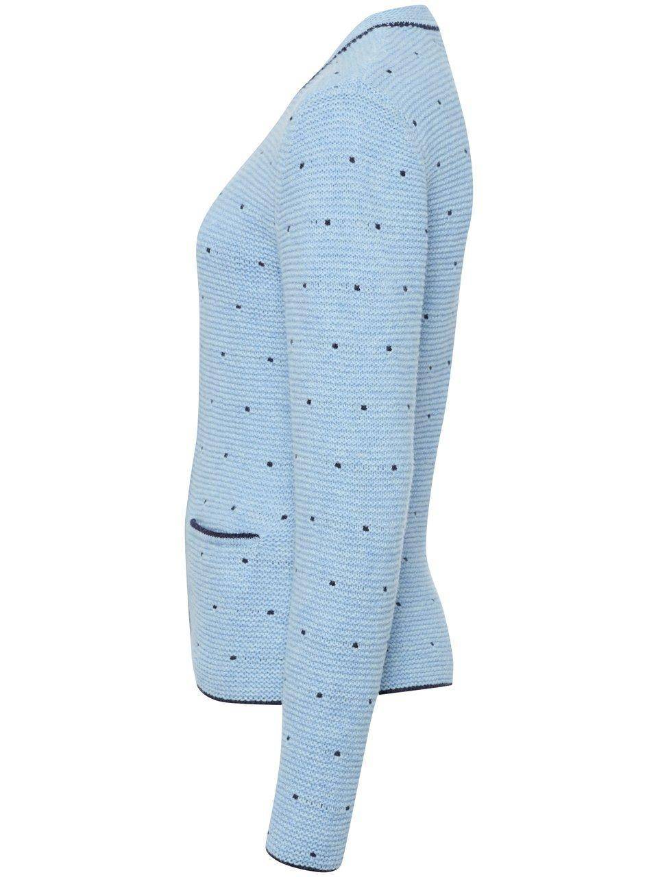 Peter Hahn Strickjacke mit Rundhals-Ausschnitt Clearance-Verkauf