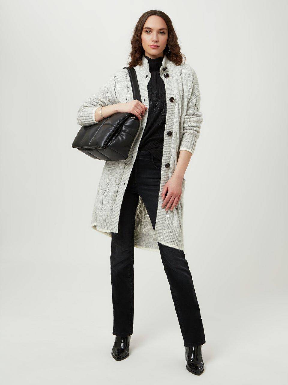 BASLER Long-Strick-Cardigan Auslauf