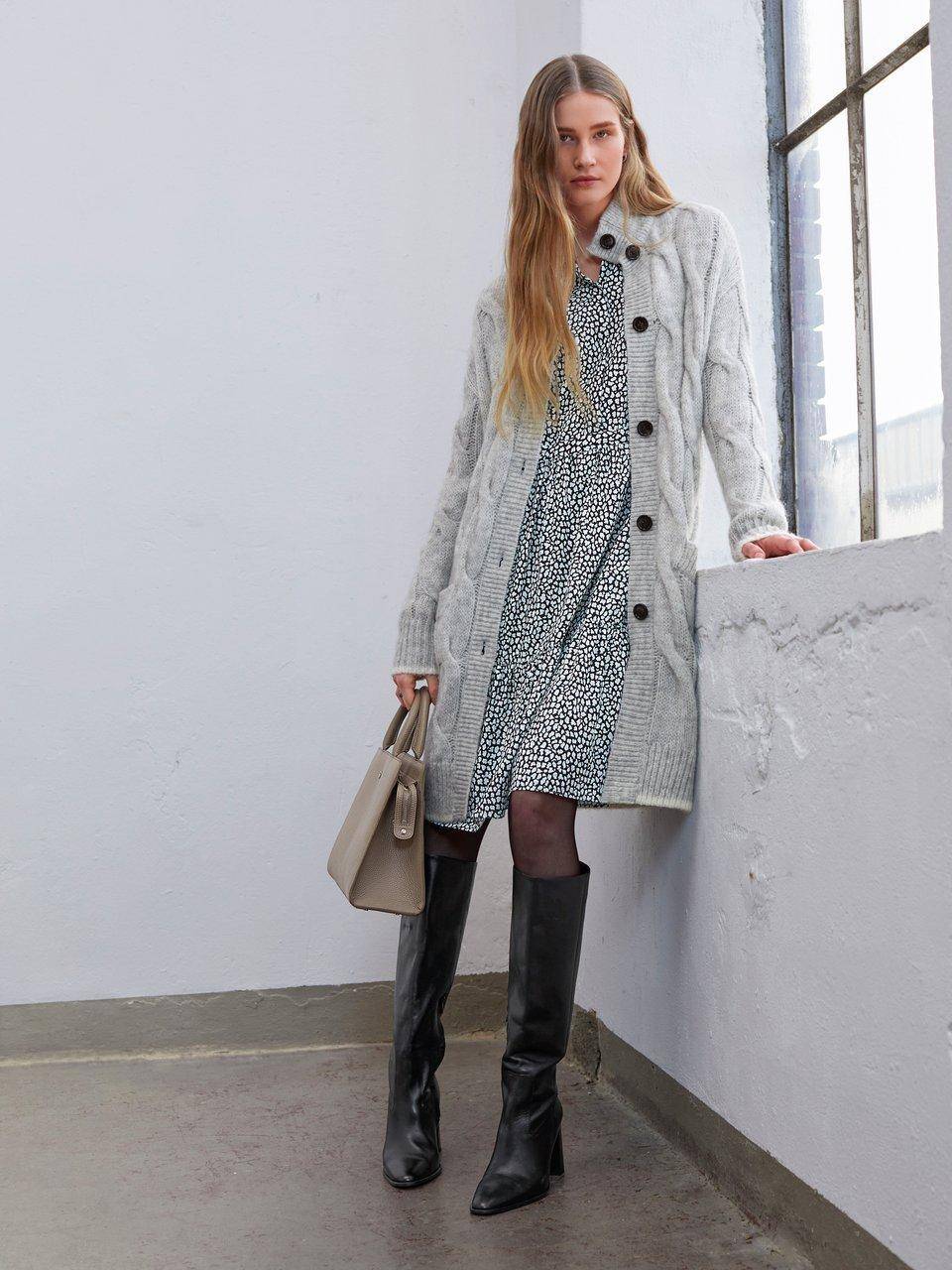 BASLER Long-Strick-Cardigan Auslauf