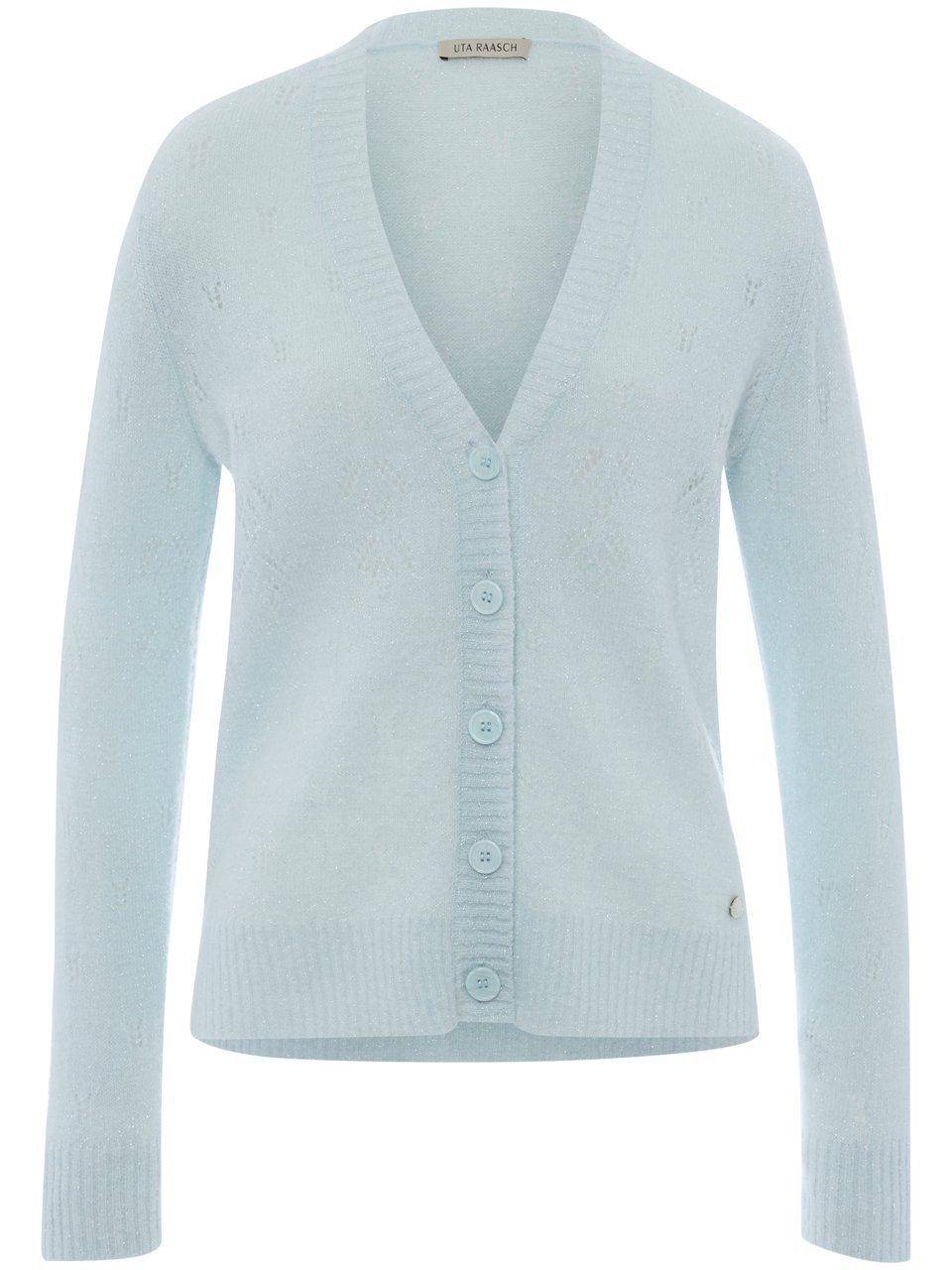Uta Raasch Strickjacke mit V-Ausschnitt Schlussverkauf