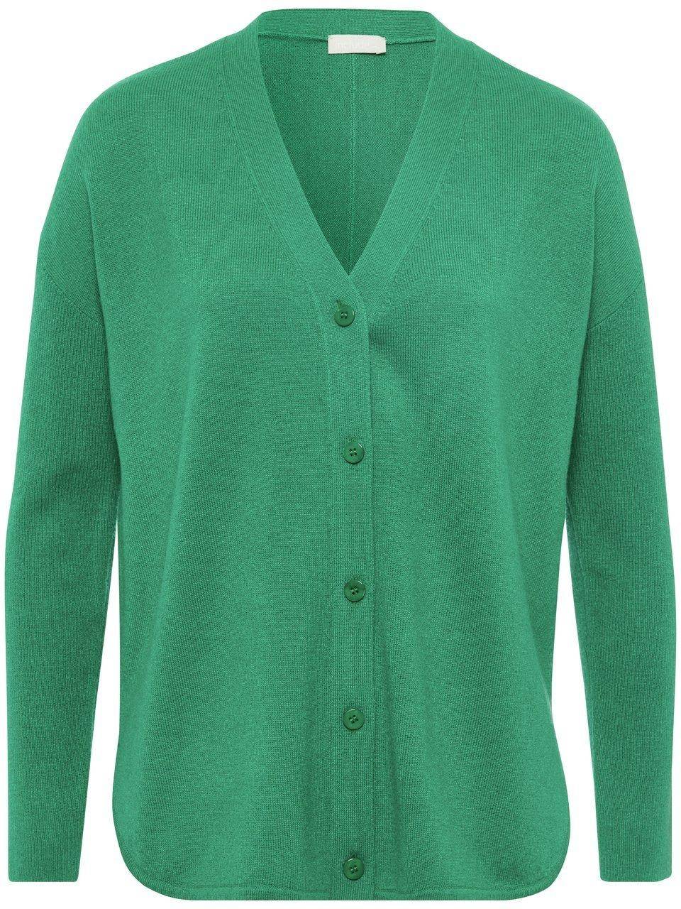 include Strickjacke aus Schurwolle und Kaschmir Limitierter Zeitrabatt
