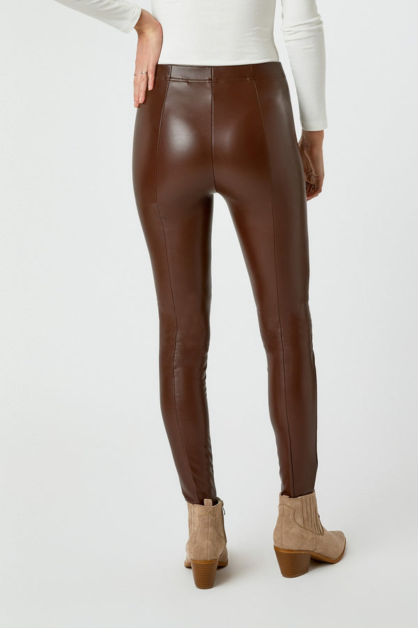 Robbe & Berking ROBELL ENIE LEGGINGS LEDERBRAUN Im Verkauf