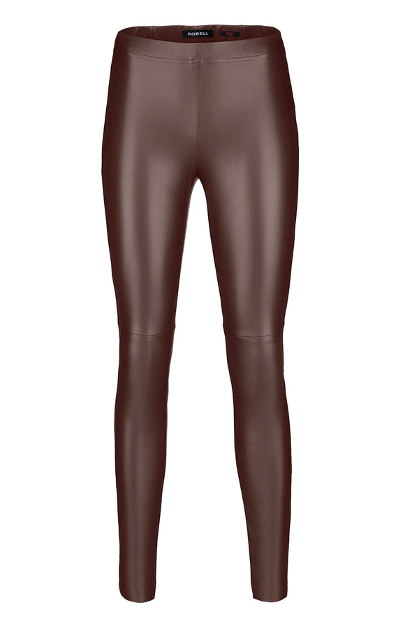Robbe & Berking ROBELL ENIE LEGGINGS LEDERBRAUN Im Verkauf