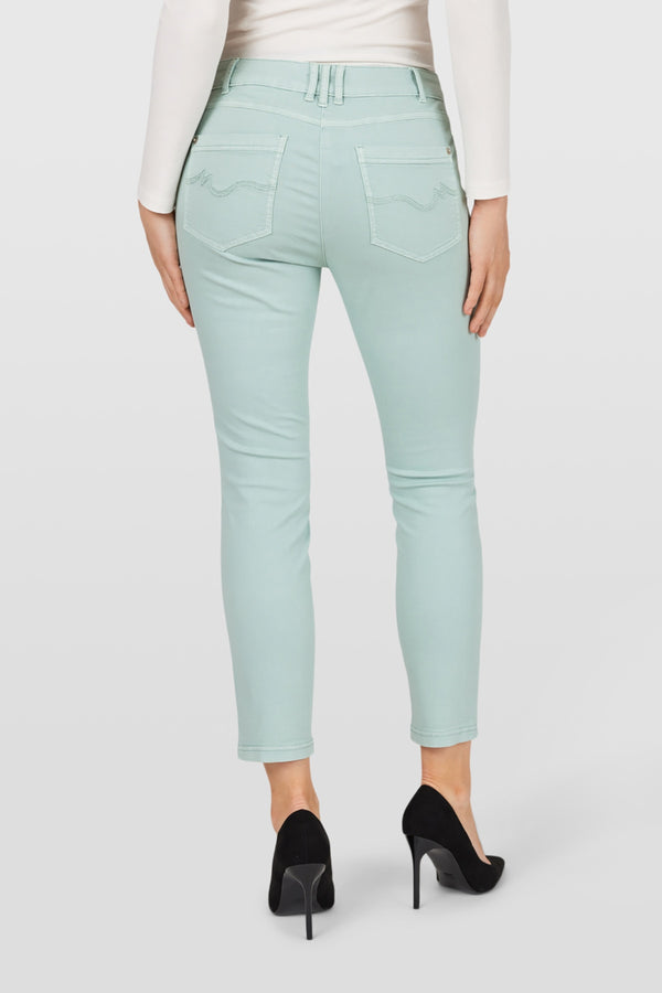 Robbe & Berking ROBELL EVE 09 HOSEN DUNKLES OLIV Flash Sale