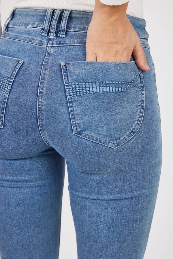 Robbe & Berking ROBELL ELENA JEANS MEER BLAU Fabrikverkauf