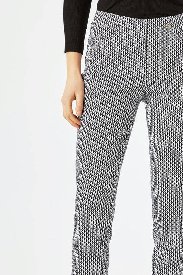 Robbe & Berking ROBELL BELLA 09 HOSEN SCHWARZ Schlussverkauf