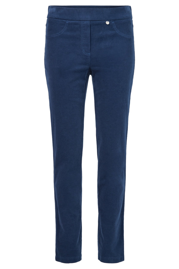 Robbe & Berking ROBELL ROSE CORD HOSEN FREIHEIT BLAU Super Rabatt
