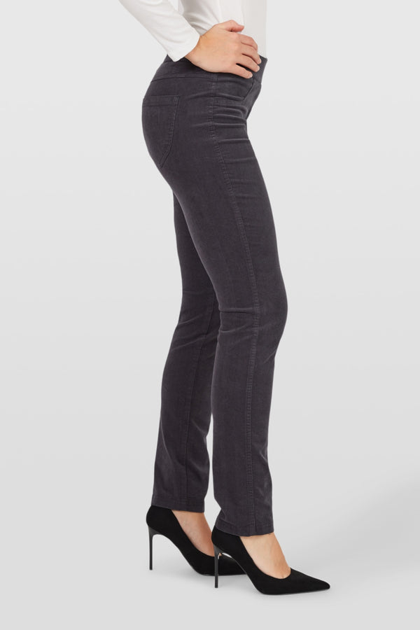 Robbe & Berking ROBELL ROSE CORD HOSEN GRAU Clearance-Verkauf