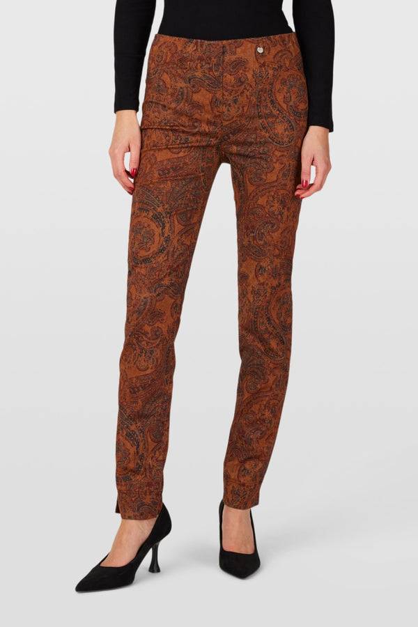 Robbe & Berking ROBELL ROSE HOSEN LEDERBRAUN 50% Rabatt für begrenzte Zeit