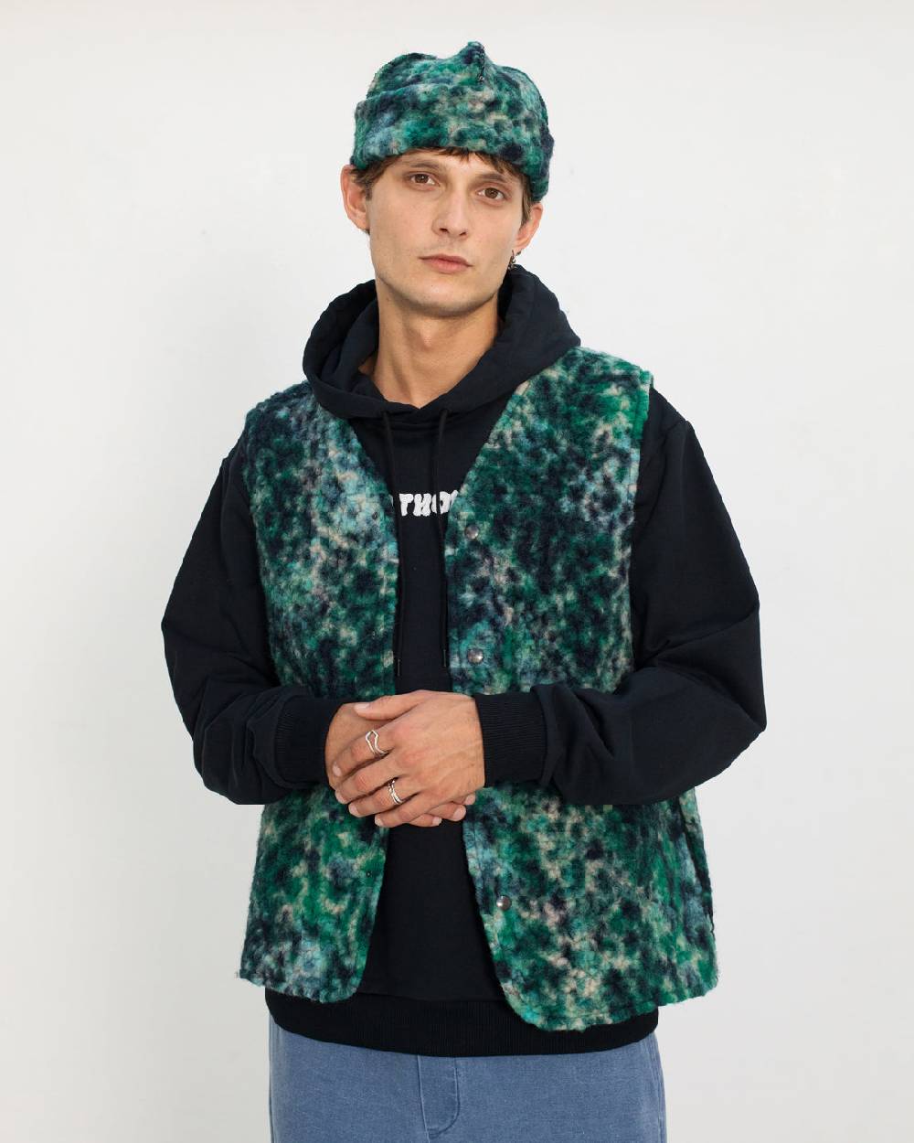 Rotholz Sherpa Weste Bio Wollmischung - Multi Fabrikladen
