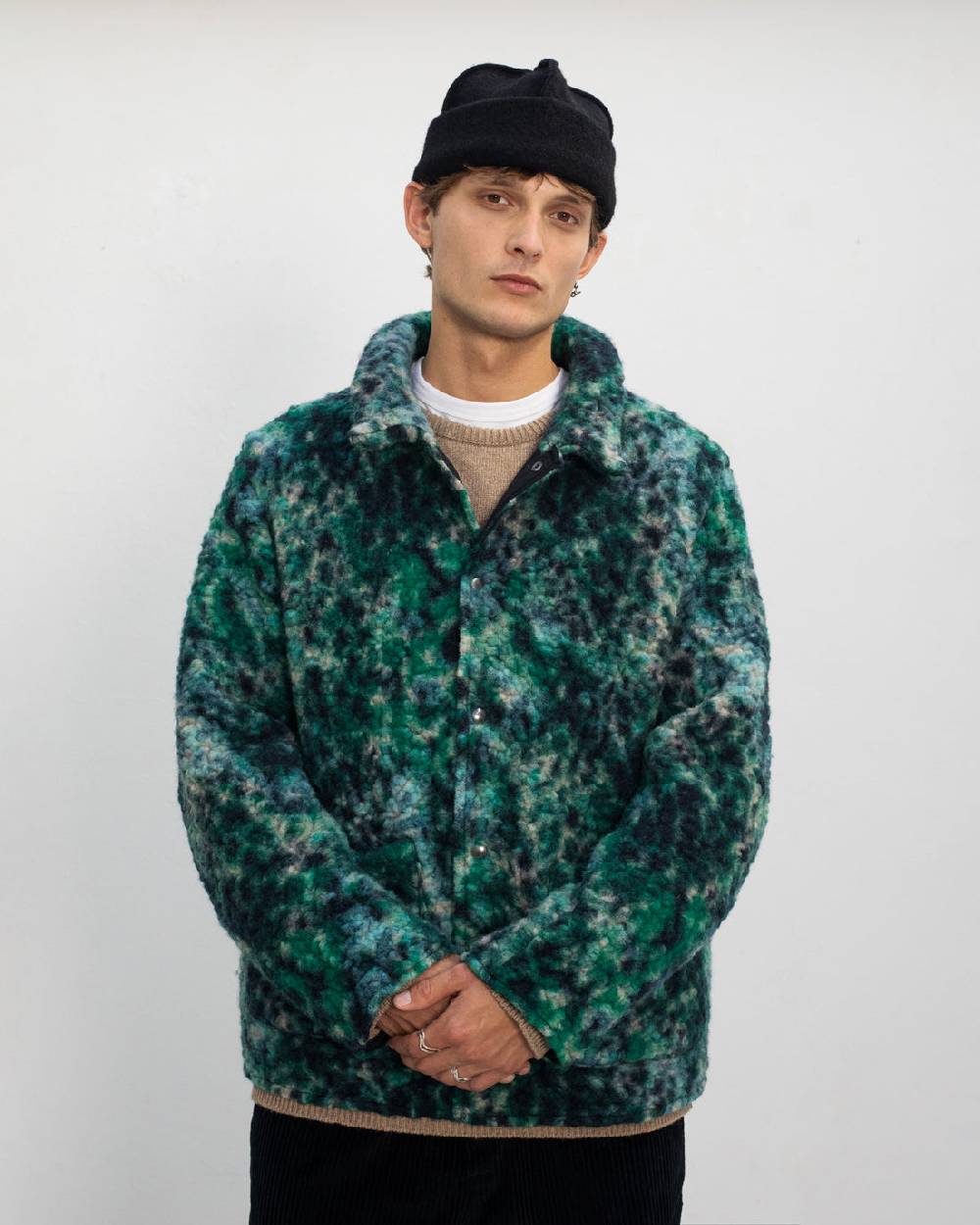 Rotholz Schwere Sherpa Jacke Bio Wollmischung - Multi Hotsell