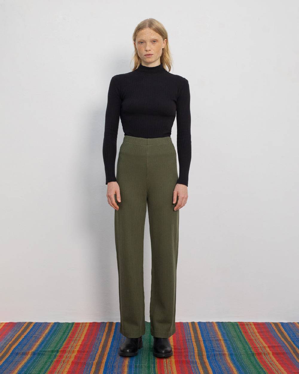 Rotholz Schwere Gerippte Hose Bio Baumwolle - Grün Online Outlet
