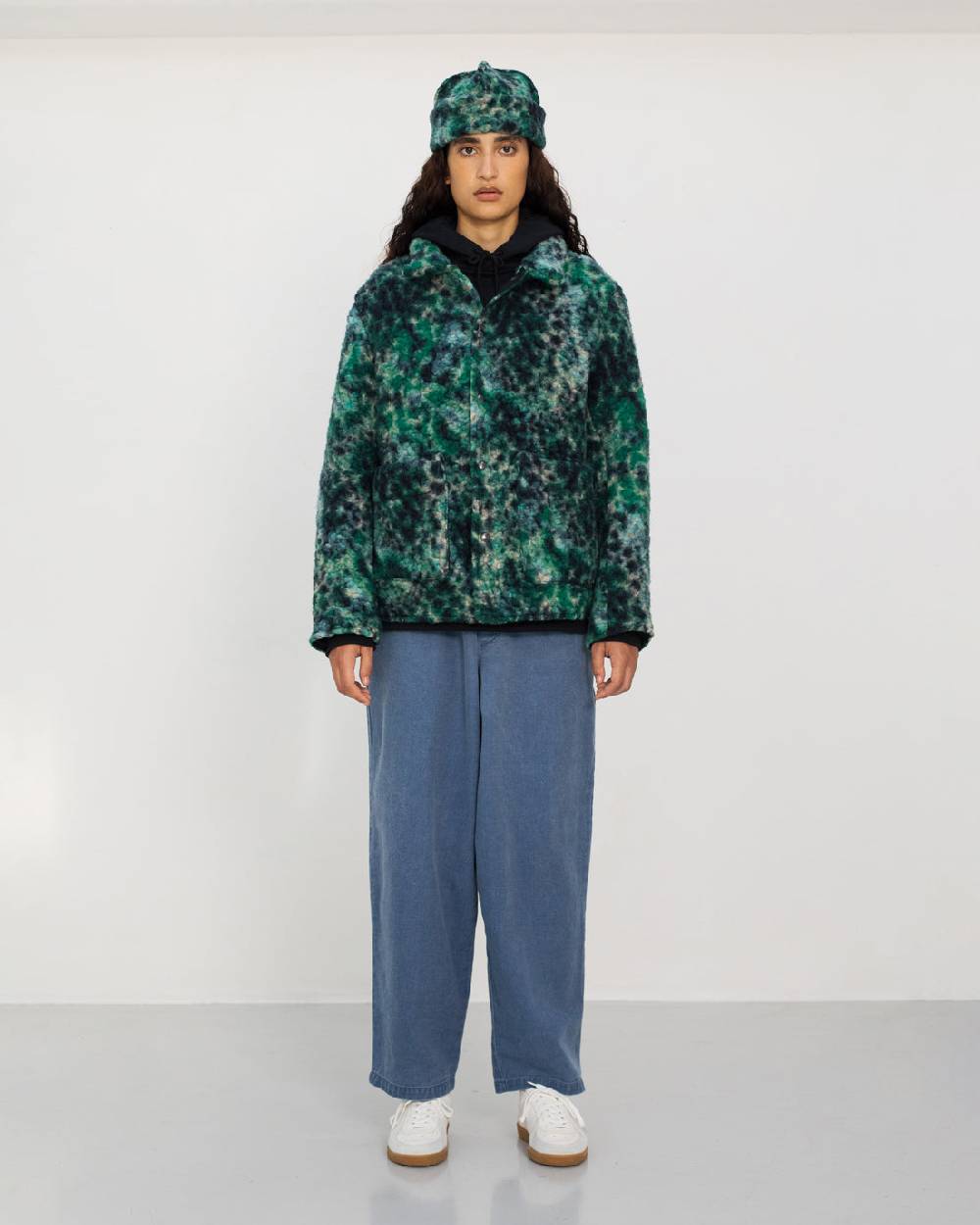 Rotholz Schwere Sherpa Jacke Bio Wollmischung - Multi Räumungsverkauf