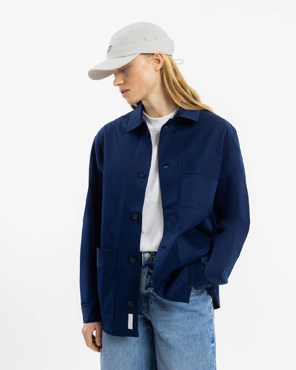 Rotholz Workwear Jacke Bio Twill - Blau JETZT KAUFEN