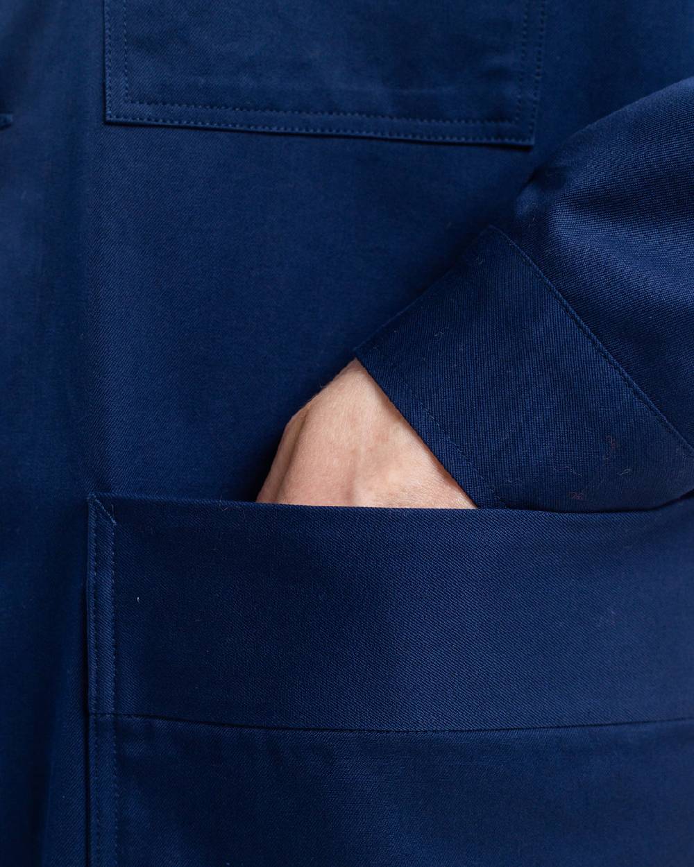 Rotholz Workwear Jacke Bio Twill - Blau JETZT KAUFEN