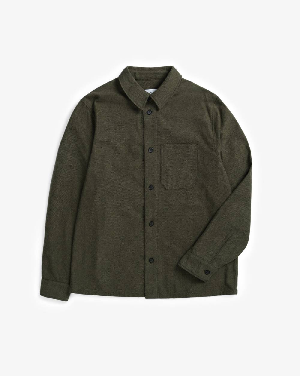 Rotholz Flannel Hemd Bio Baumwolle - Grün Riesige Rabatte