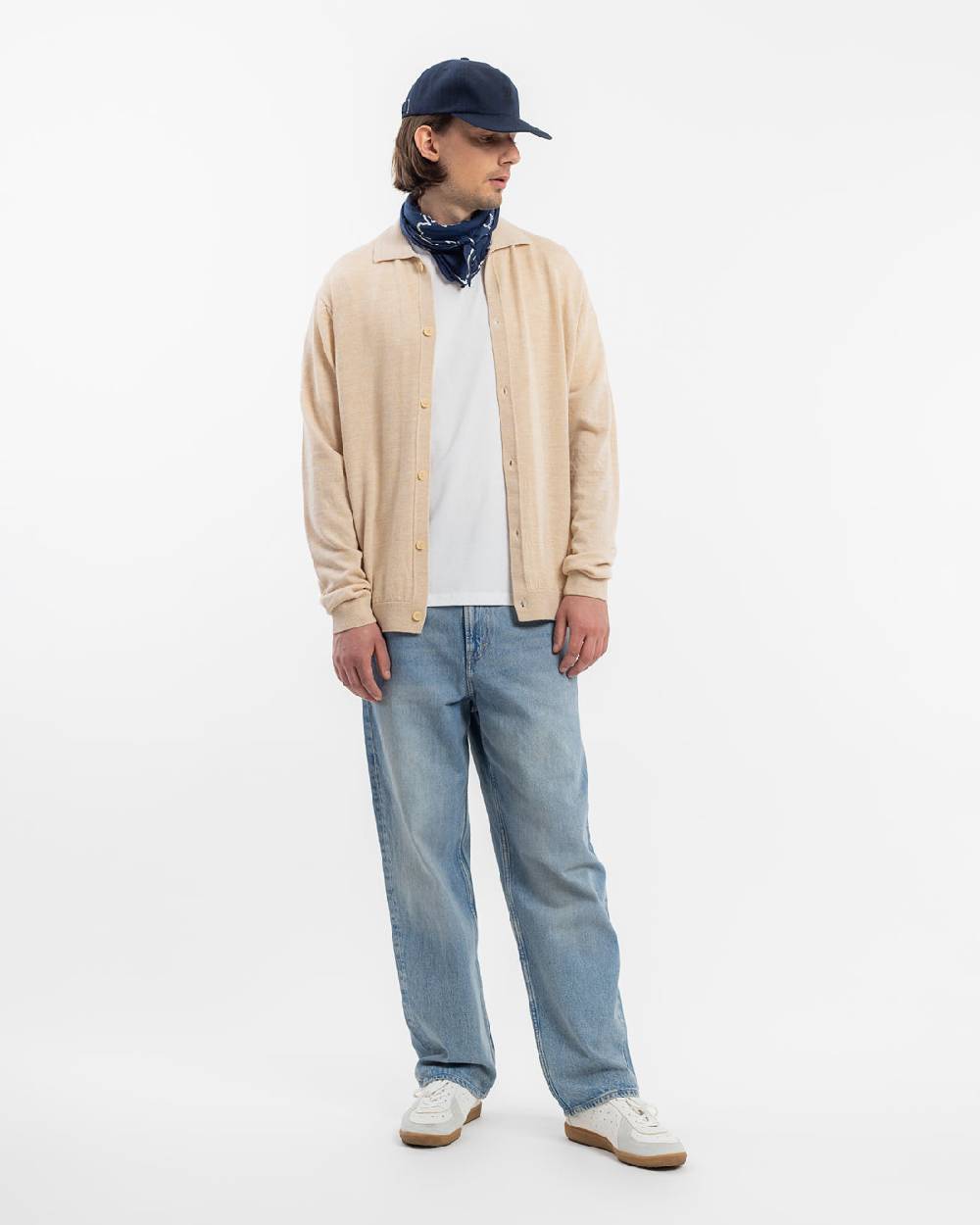 Rotholz Strick Shirt Merinowolle - Sand 2025