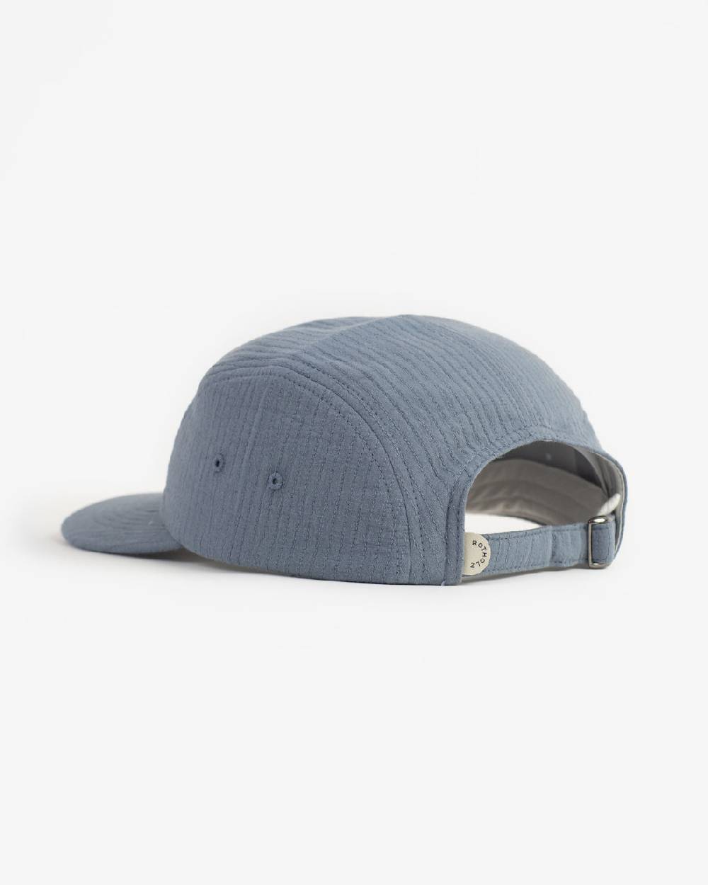 Rotholz 5 Panel Cap Bio Baumwolle - Blau Sonderangebot