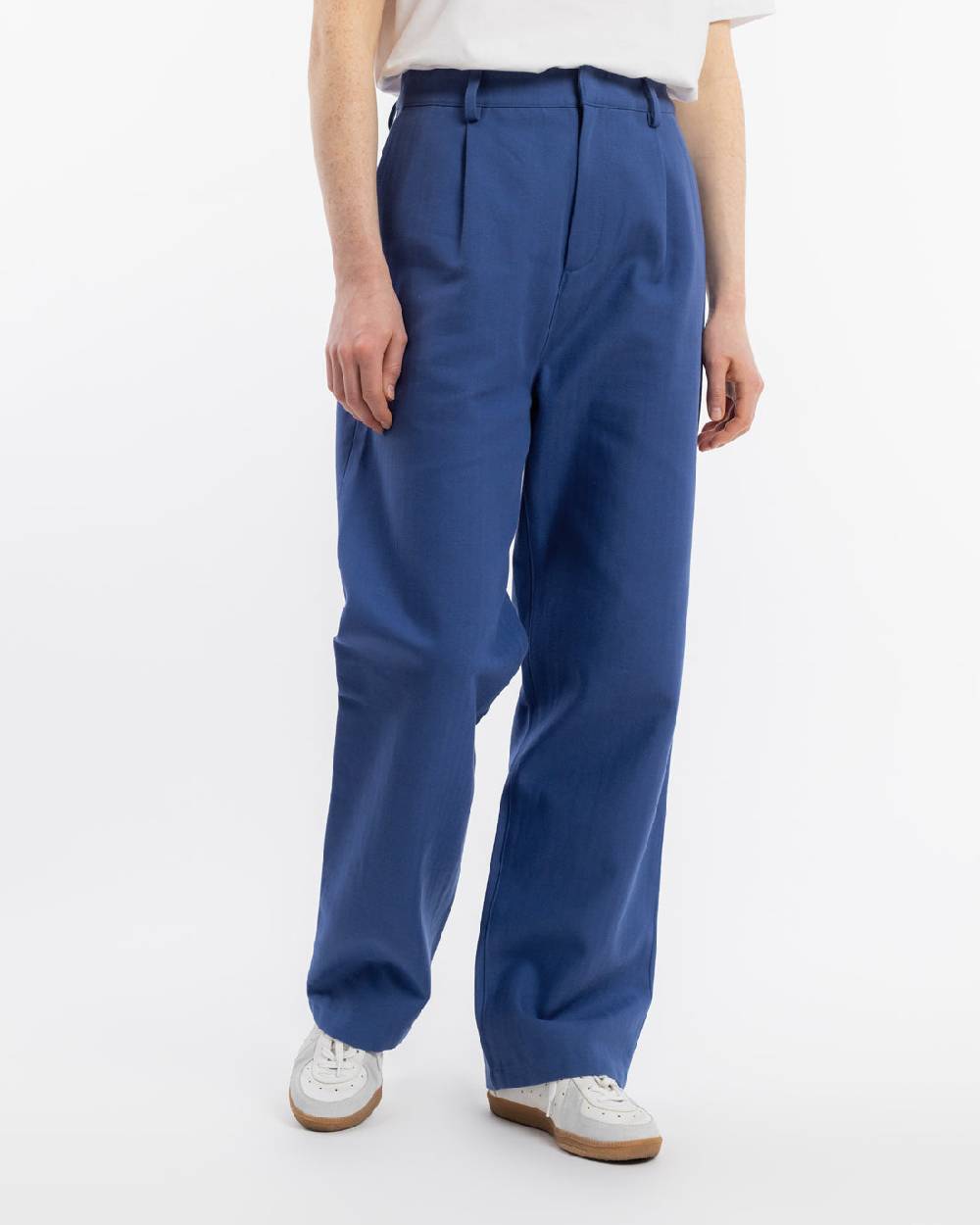 Rotholz High Waist Hose Bio-Baumwolle - Blau Jubiläumsangebot