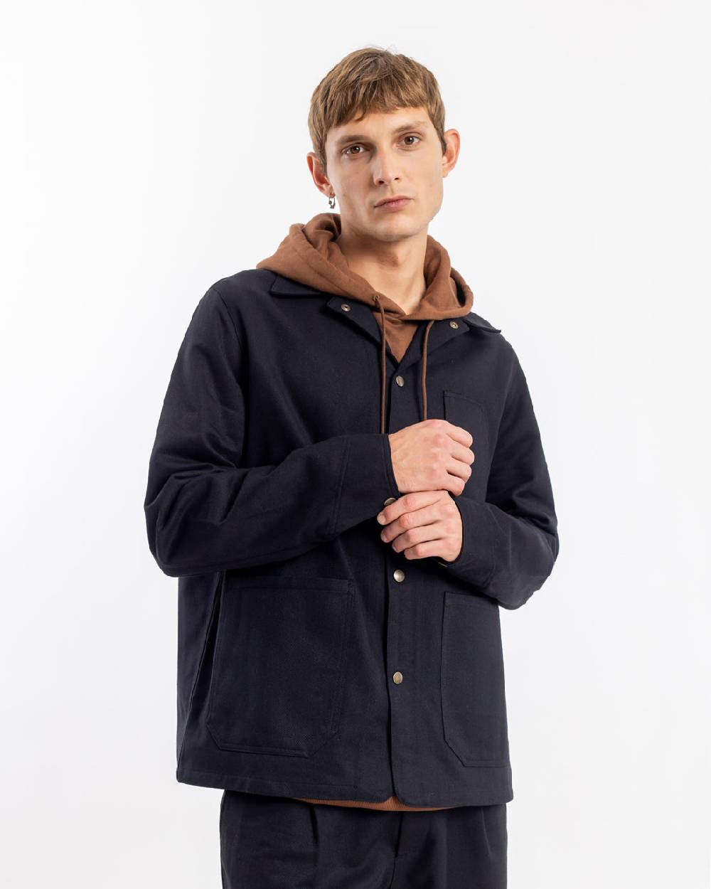 Rotholz Leichte Jacke Bio Baumwolle - Schwarz Bis zu 50% Rabatt