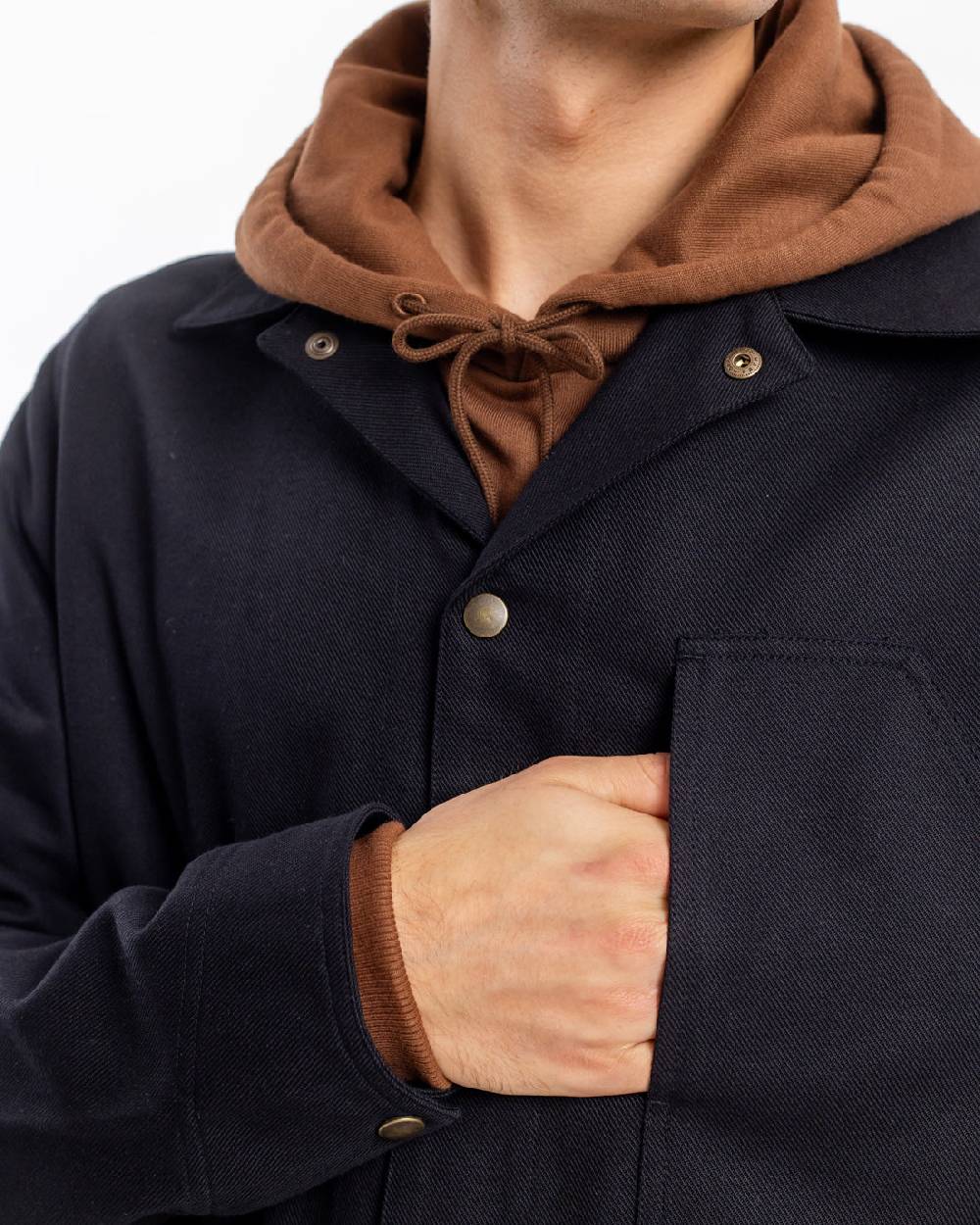 Rotholz Leichte Jacke Bio Baumwolle - Schwarz Bis zu 50% Rabatt