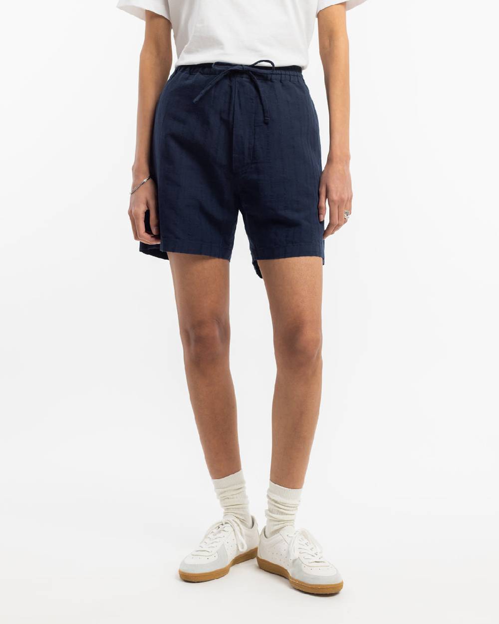 Rotholz Kurze Hose Leinen Mix - Dunkelblau Cyber Monday