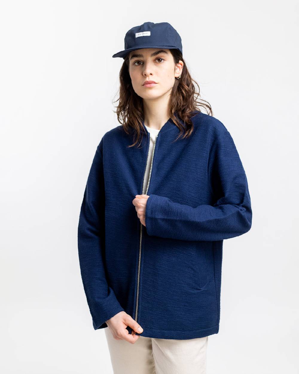 Rotholz Leichte Bomberjacke Blau Günstig kaufen