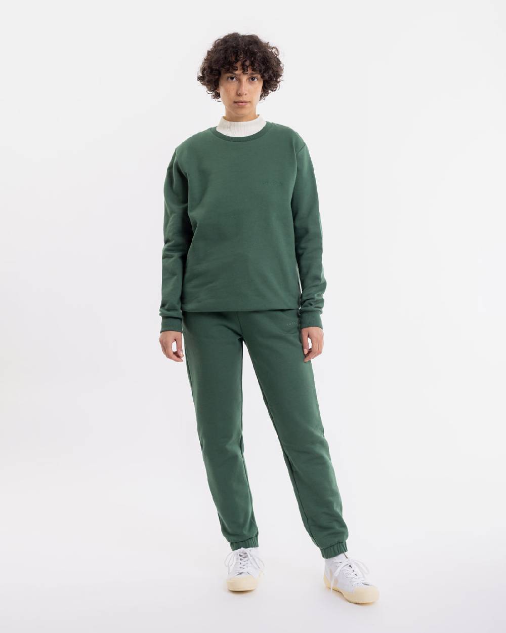 Rotholz Logo Sweatpants aus Bio-Baumwolle Grün Bis zu 65% Rabatt